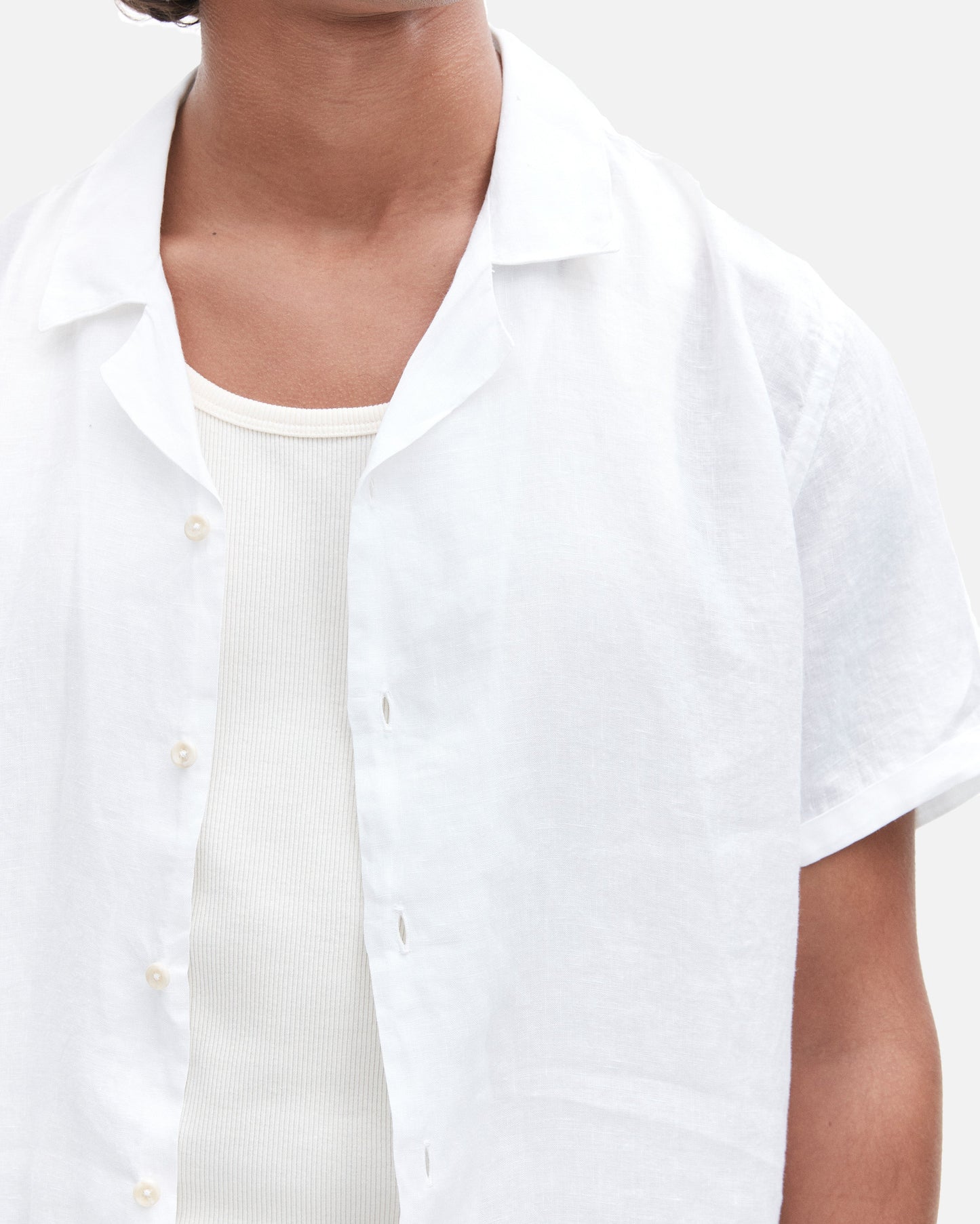 Linen Short Sleeved Shirt