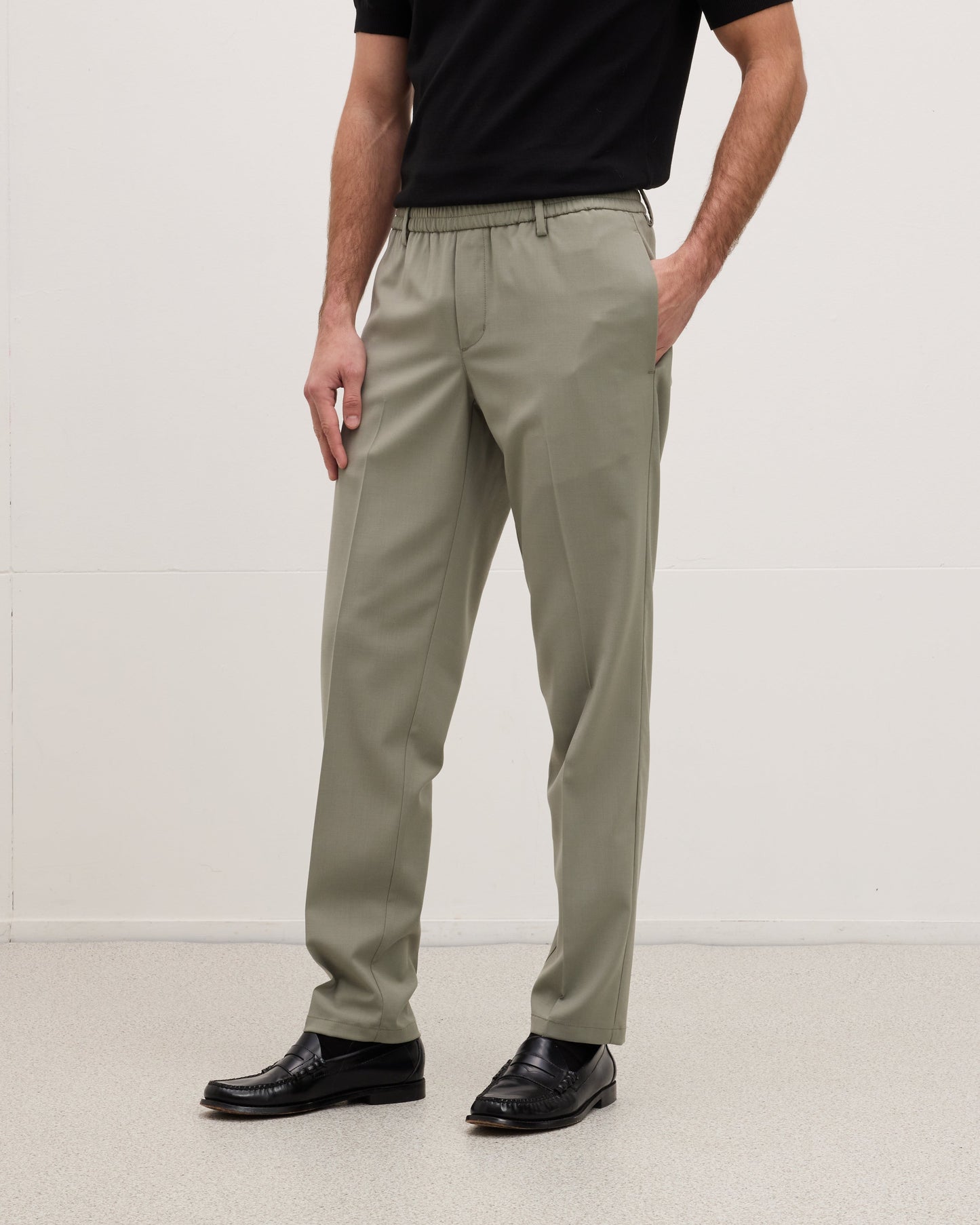 Straight Fit Trousers