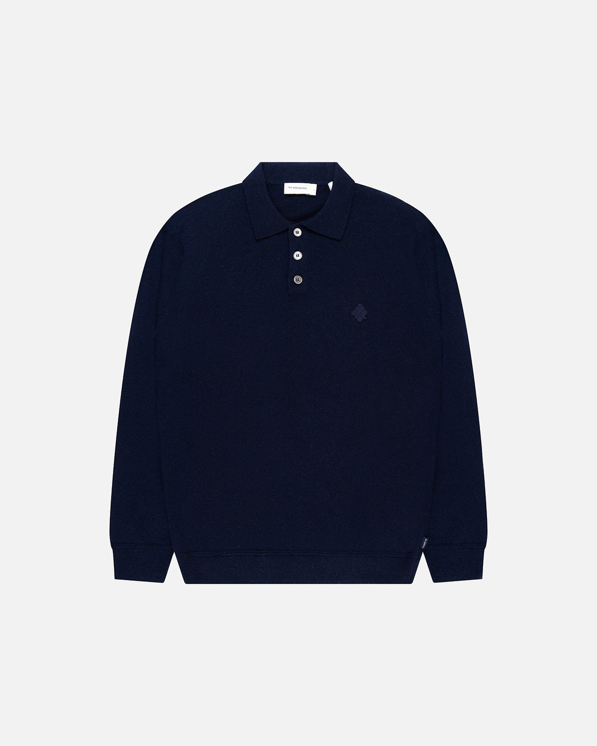 Ken Knitted Polo Navy