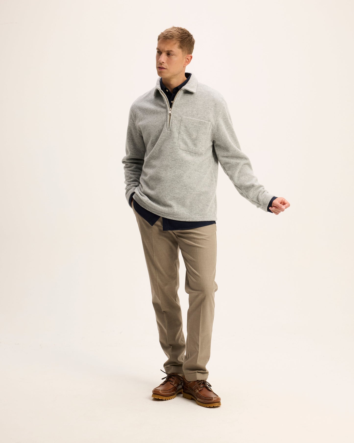Leo Polo Collar Sweater