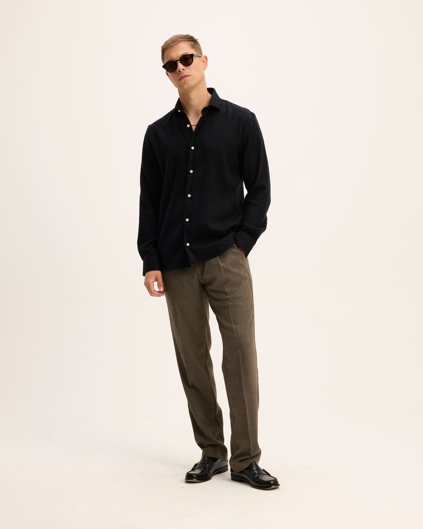 Storm Garment Dye Flannel Shirt