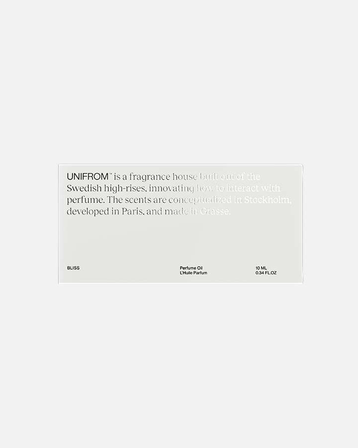 UNIFROM - Perfume Oil Bliss