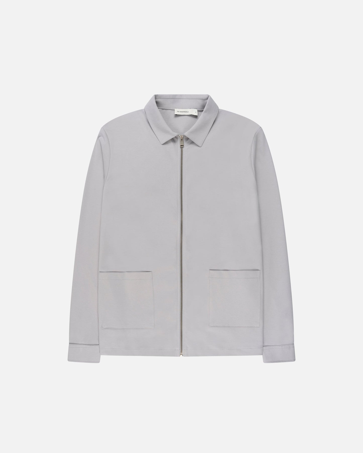 Zipper Jersey Shirt
