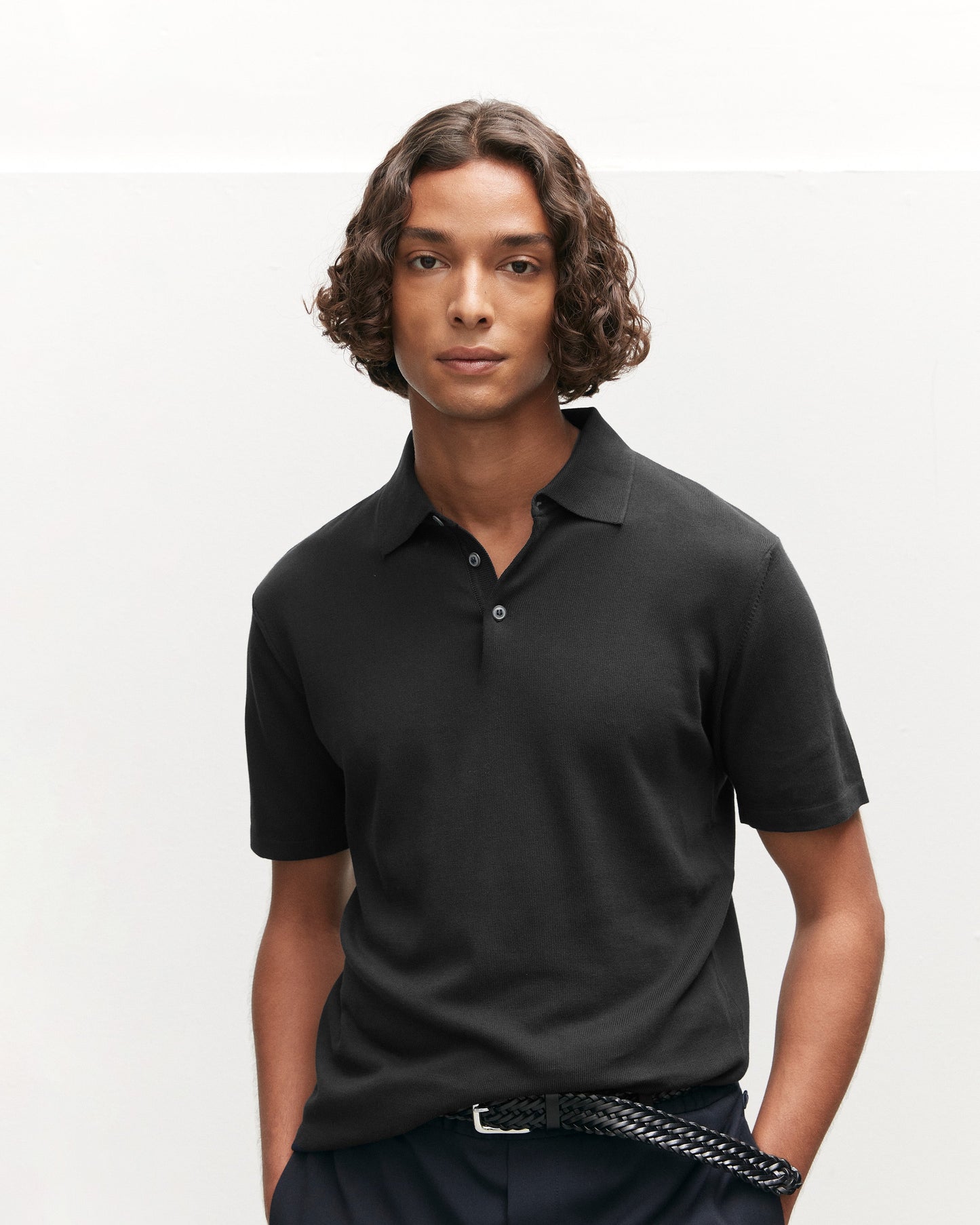 Plan Italian Knitted Polo