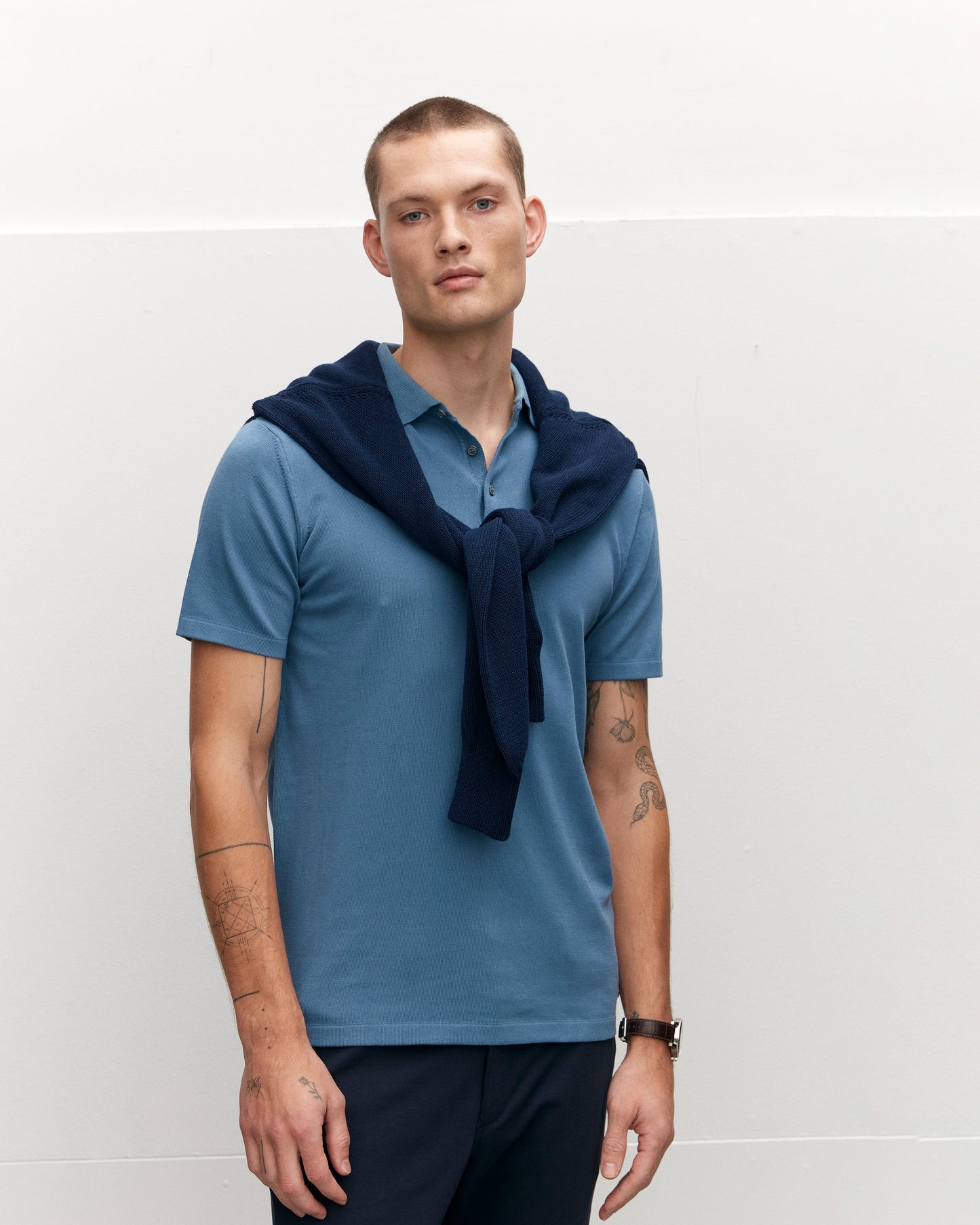 Plan Italian Knitted Polo