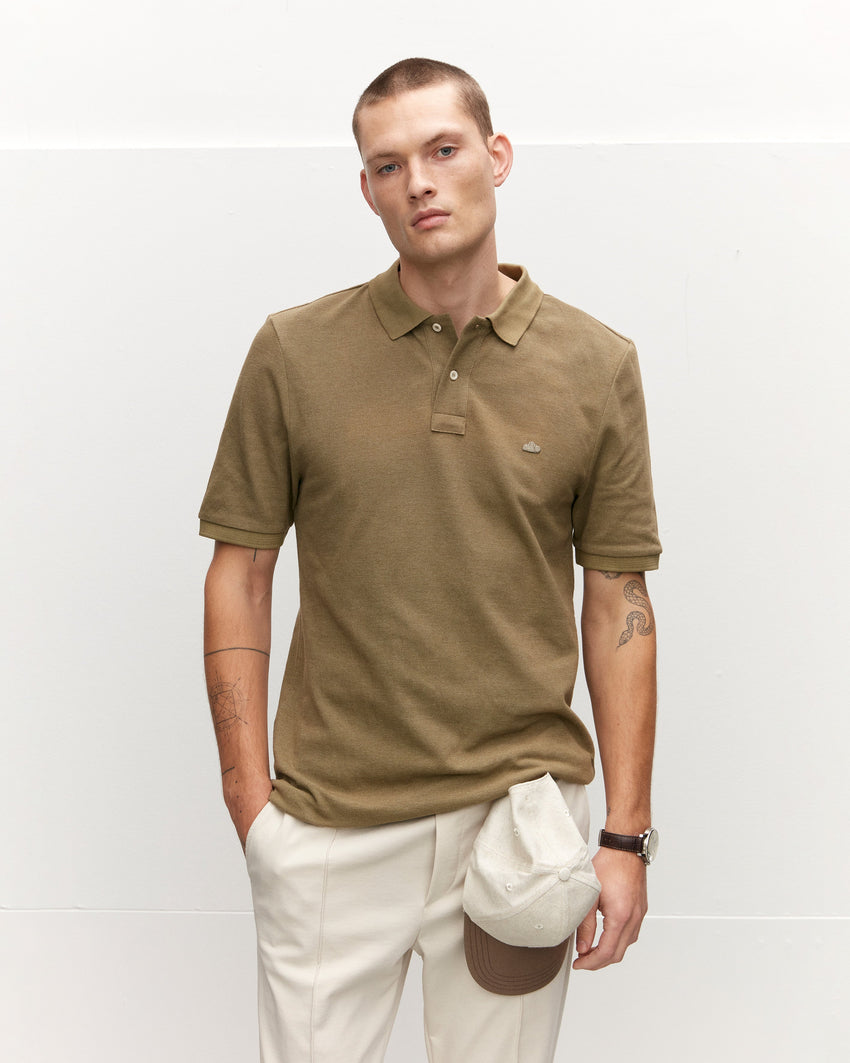 Polo With Cloud Patch