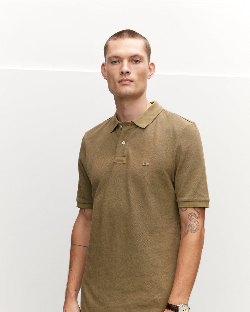 Polo With Cloud Patch