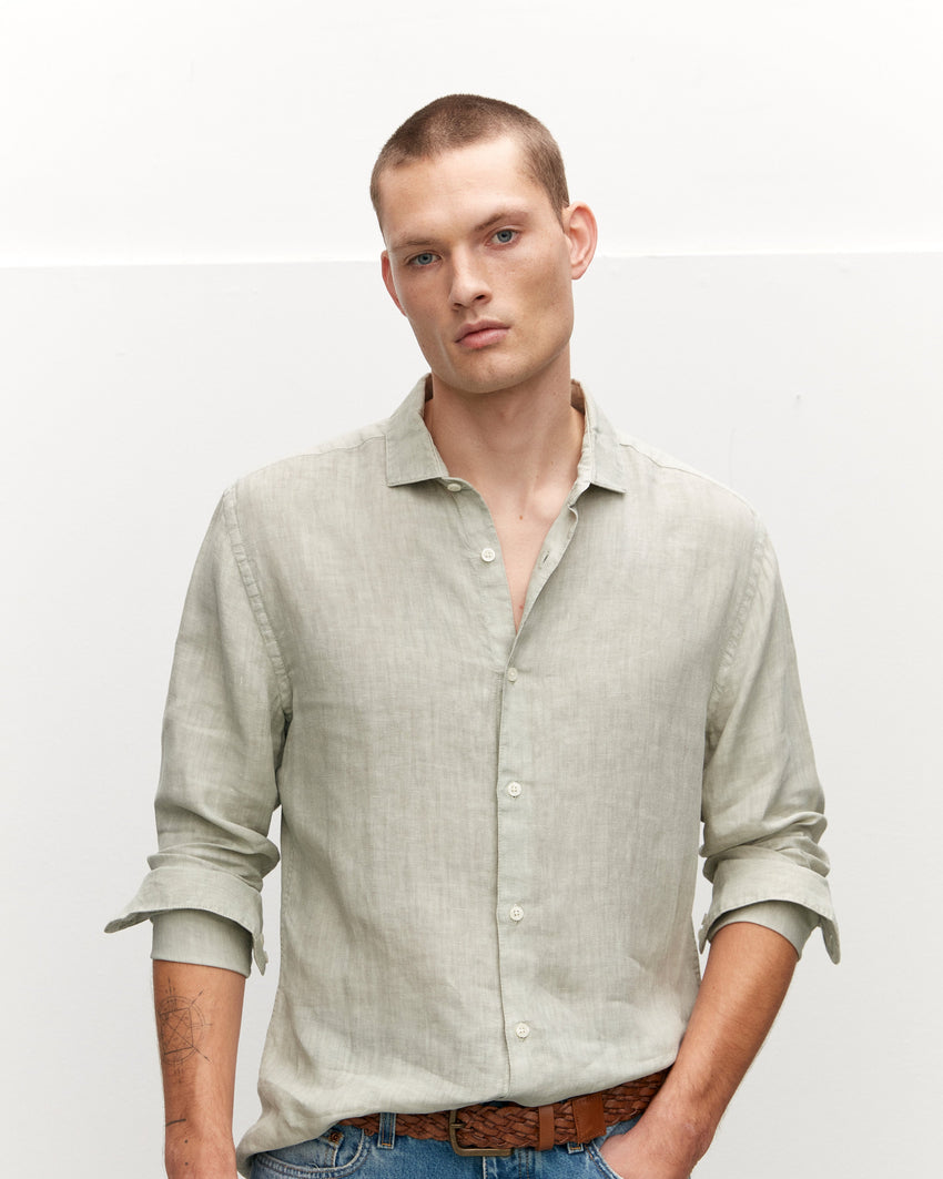 Linen Garment Dye Shirt