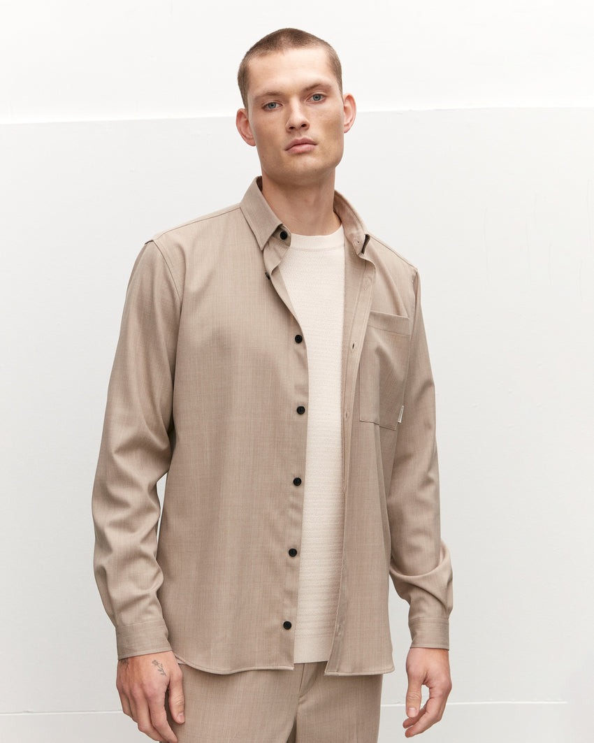 Wool Blend Shirt