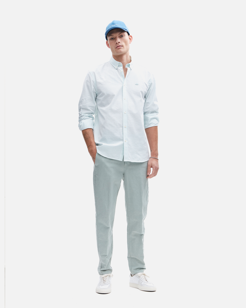 Seersucker Cloud Shirt