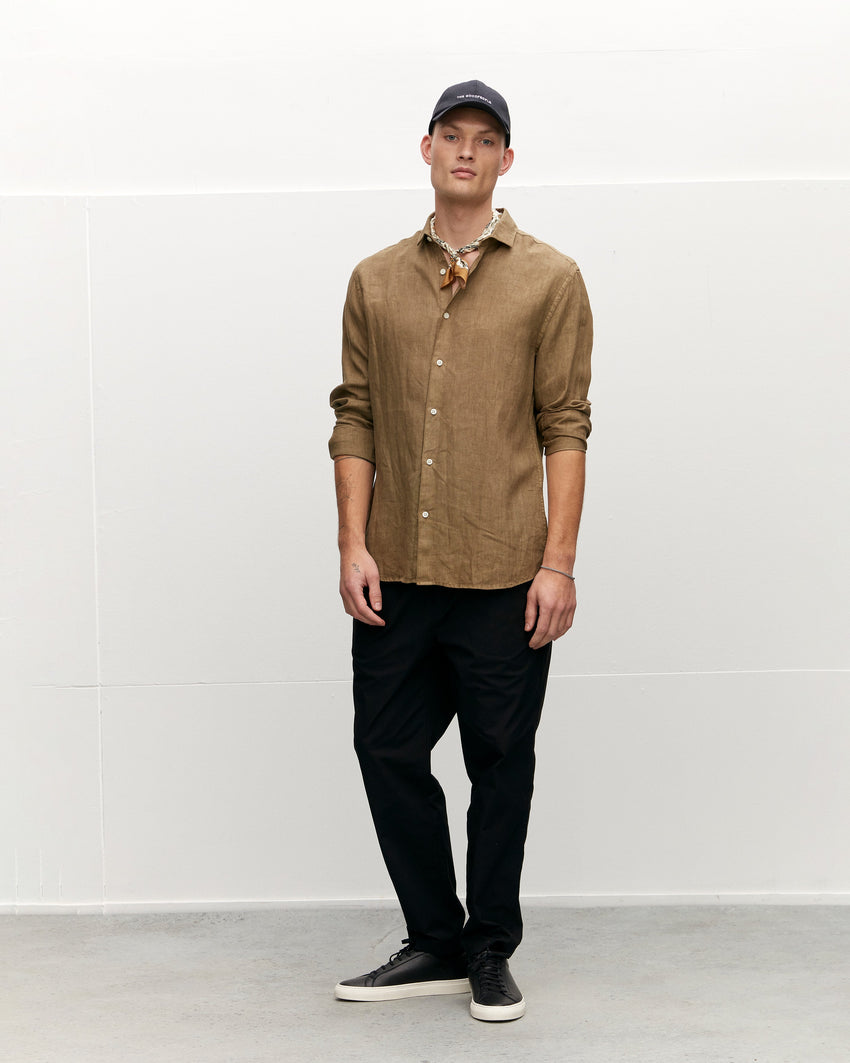 Linen Garment Dye Shirt