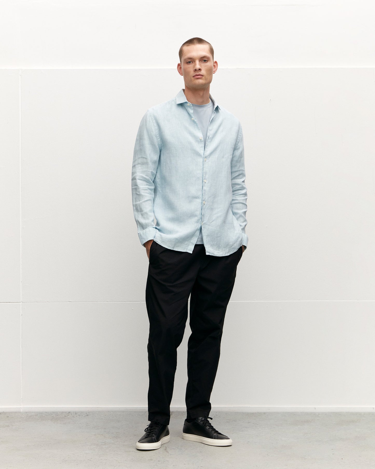 Soho Linen Garment Dye Shirt