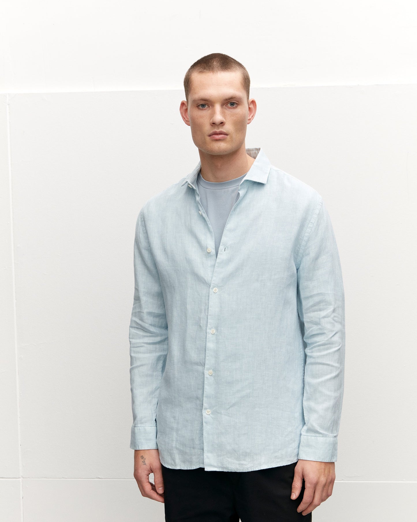 Soho Linen Garment Dye Shirt