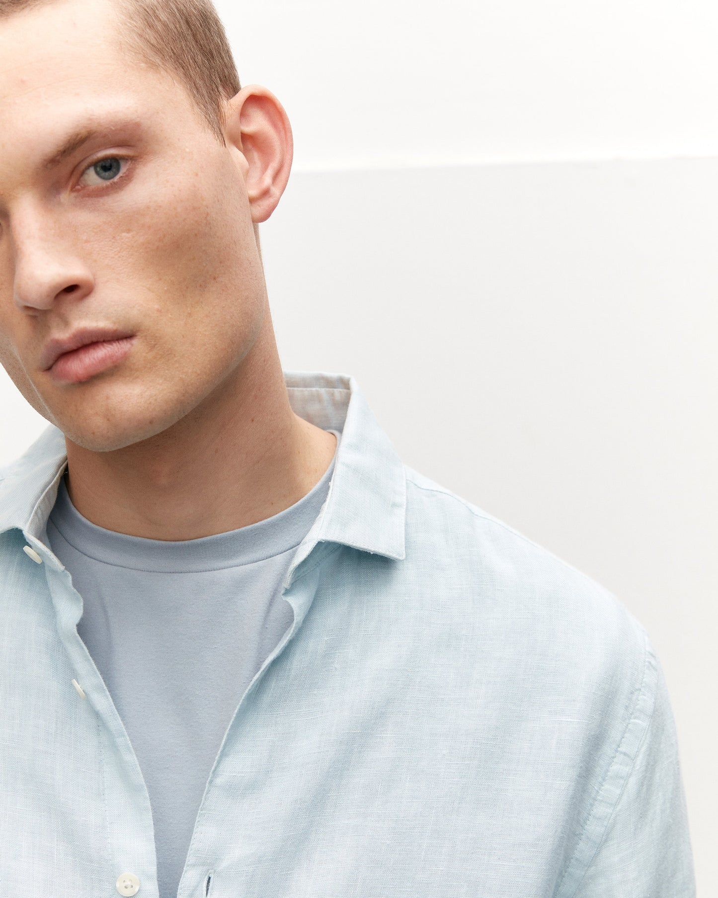 Soho Linen Garment Dye Shirt