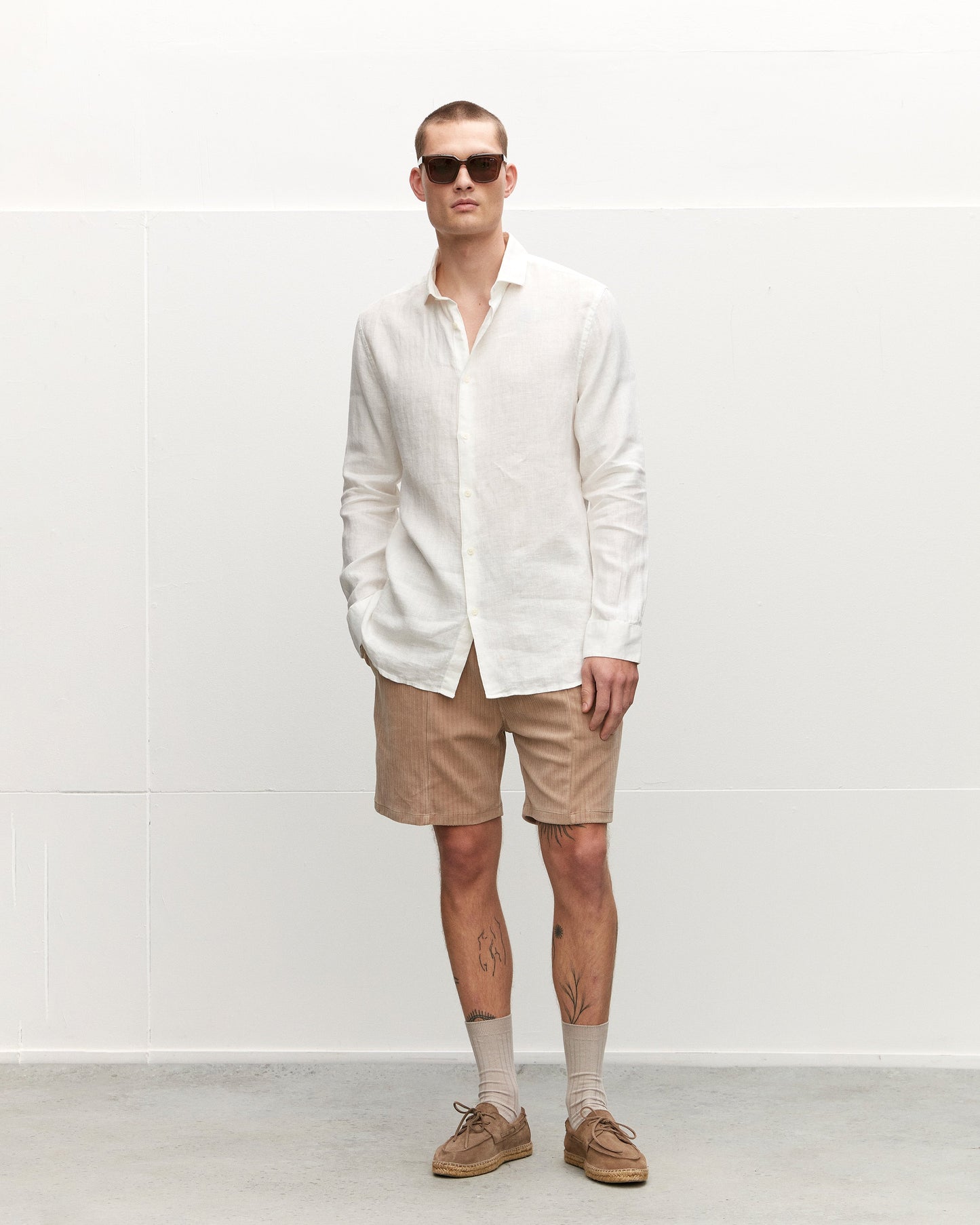 Soho Linen Garment Dye Shirt
