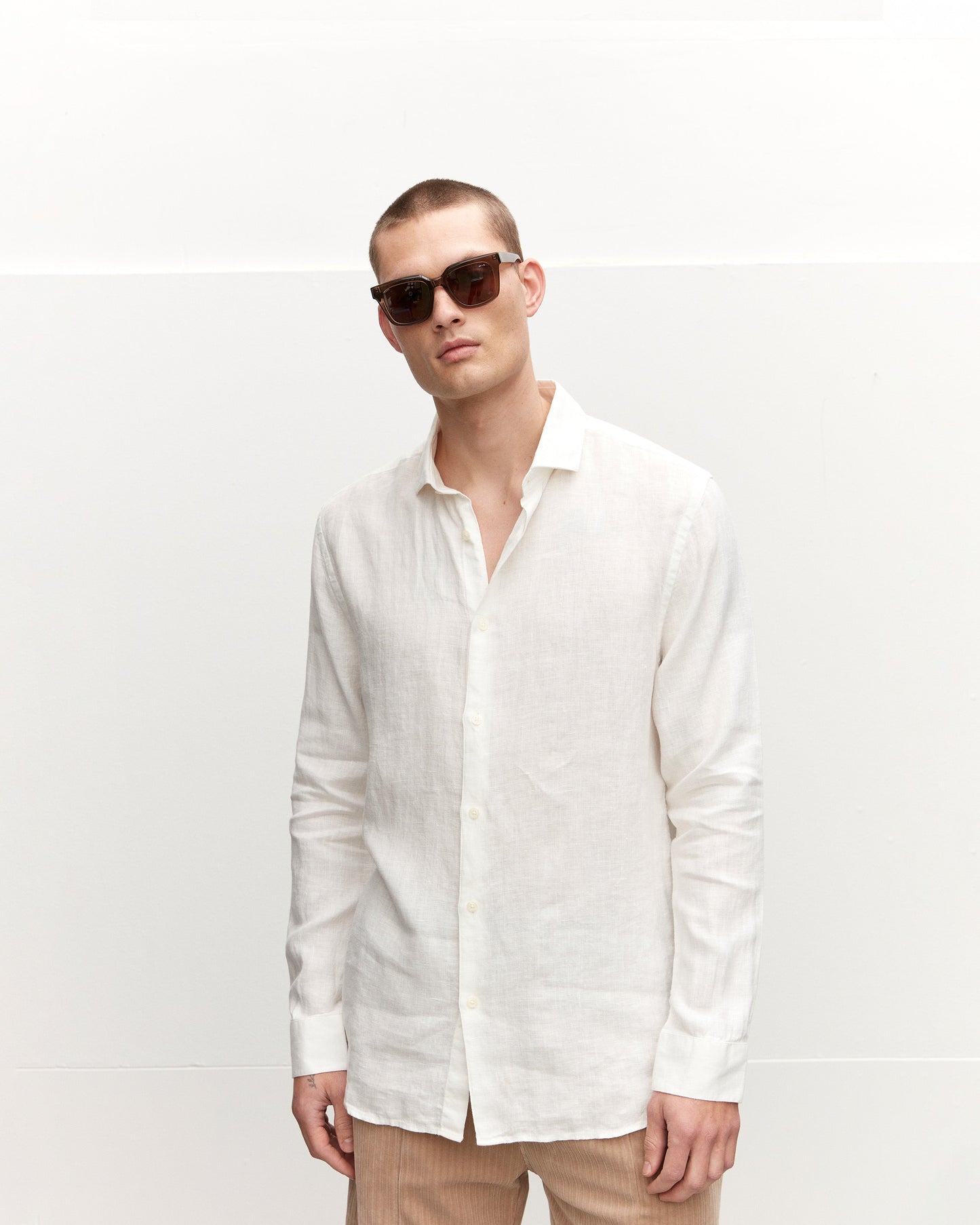 Soho Linen Garment Dye Shirt
