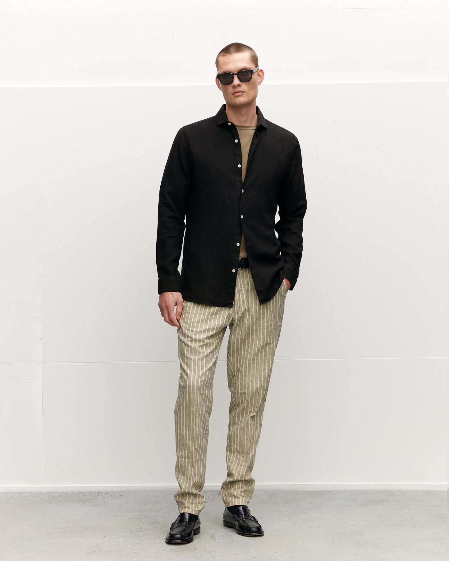 Soho Linen Garment Dye Shirt