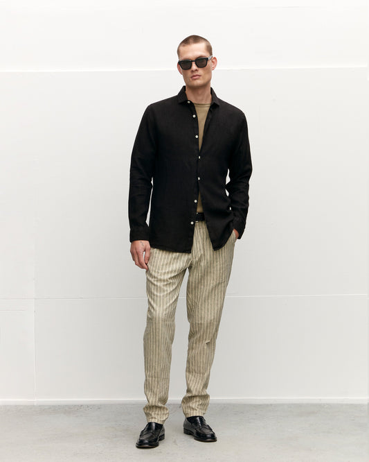 Soho Linen Garment Dye Shirt