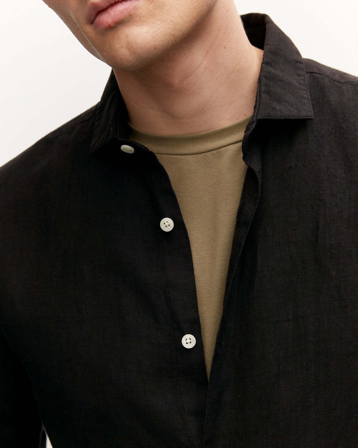 Soho Linen Garment Dye Shirt