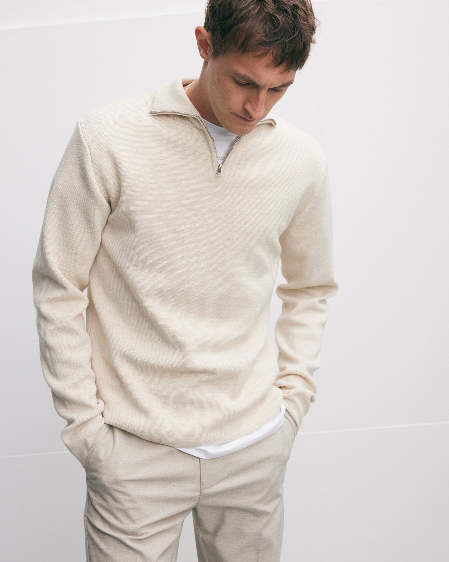 Technical Zipper Knit