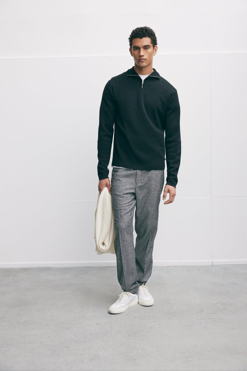Technical Zipper Knit
