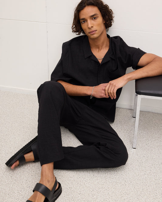 Breathable Wool-linen Shirt