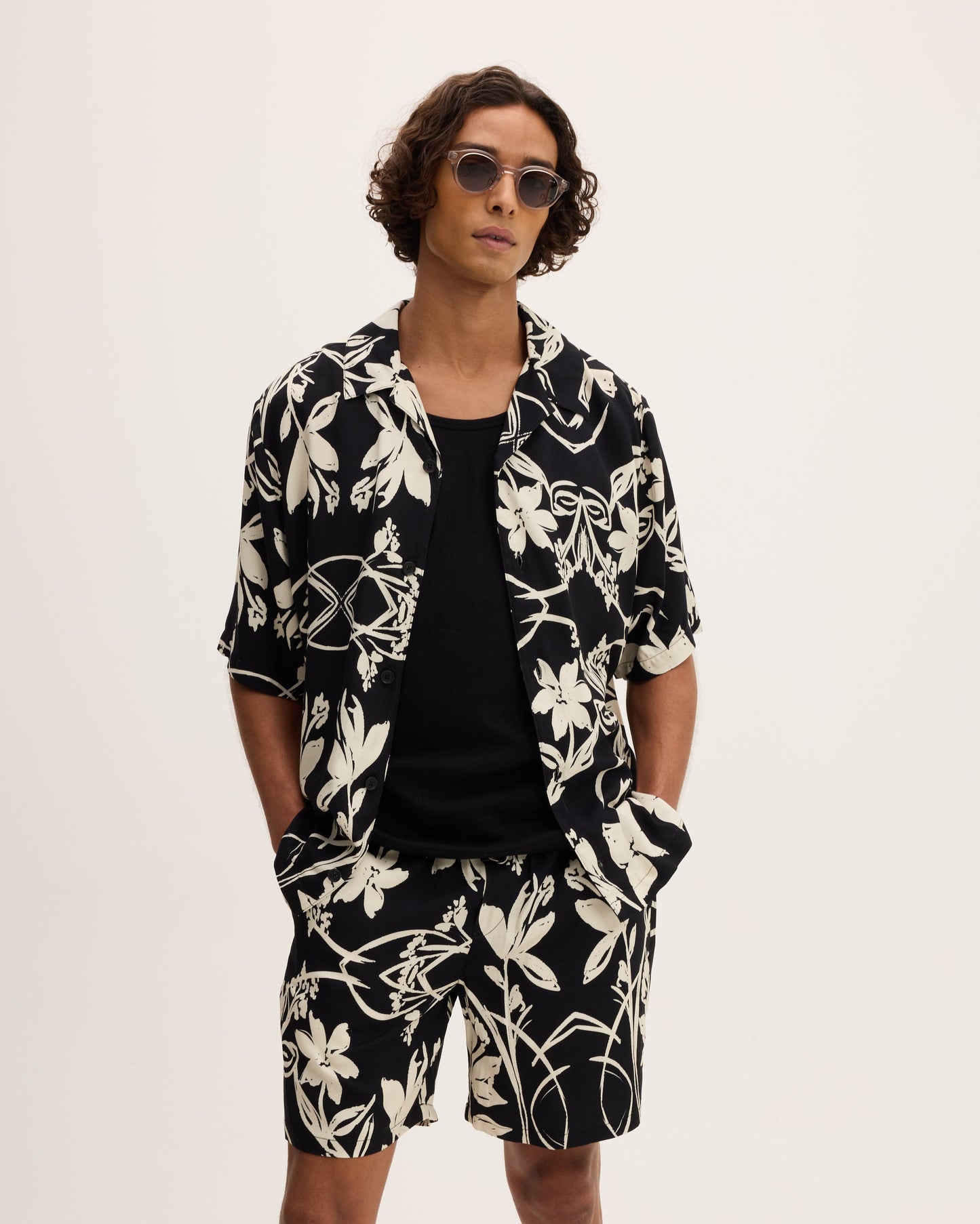 Short Sleeved Loose-fit Shirt