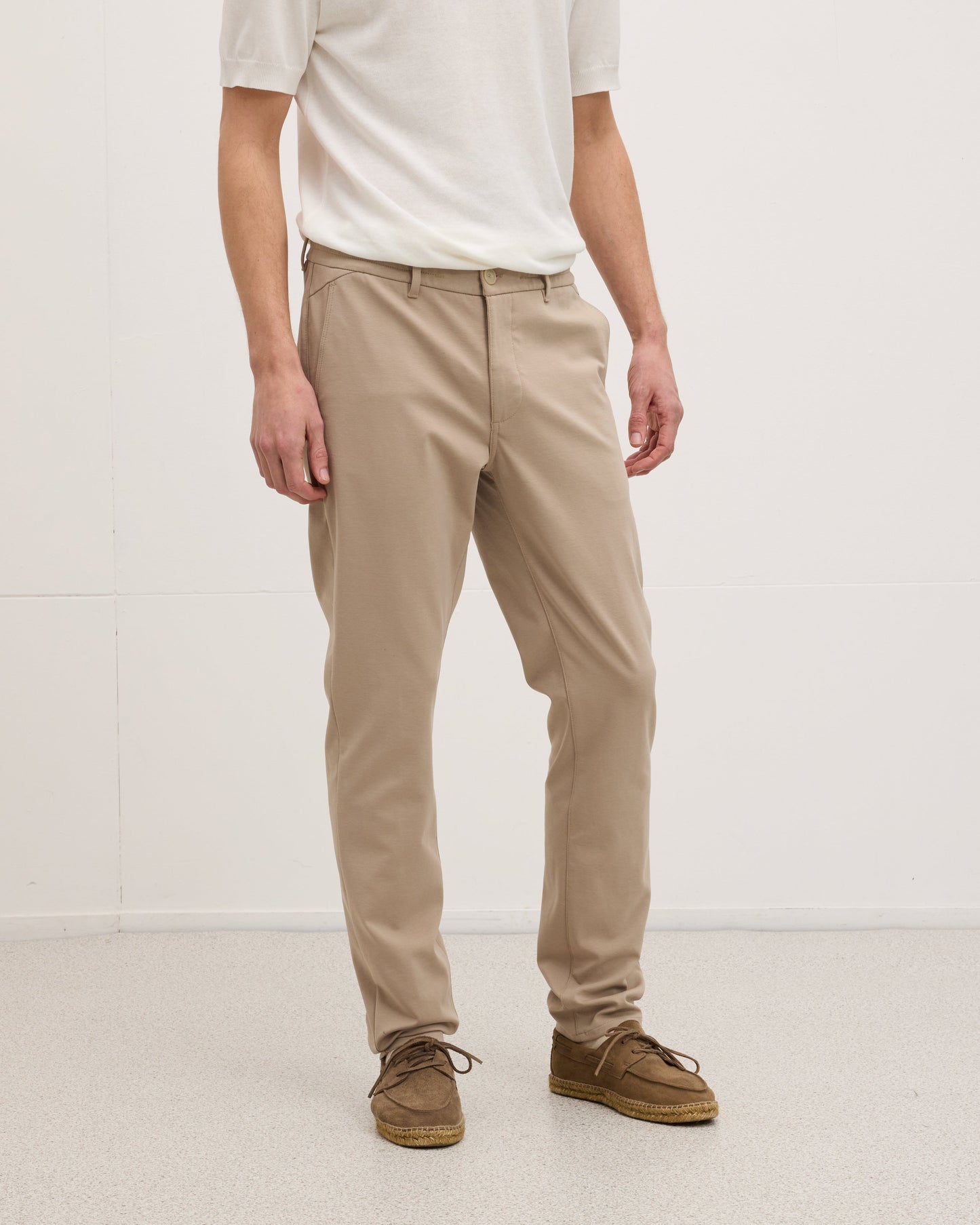 Soft Slim Fit Trousers