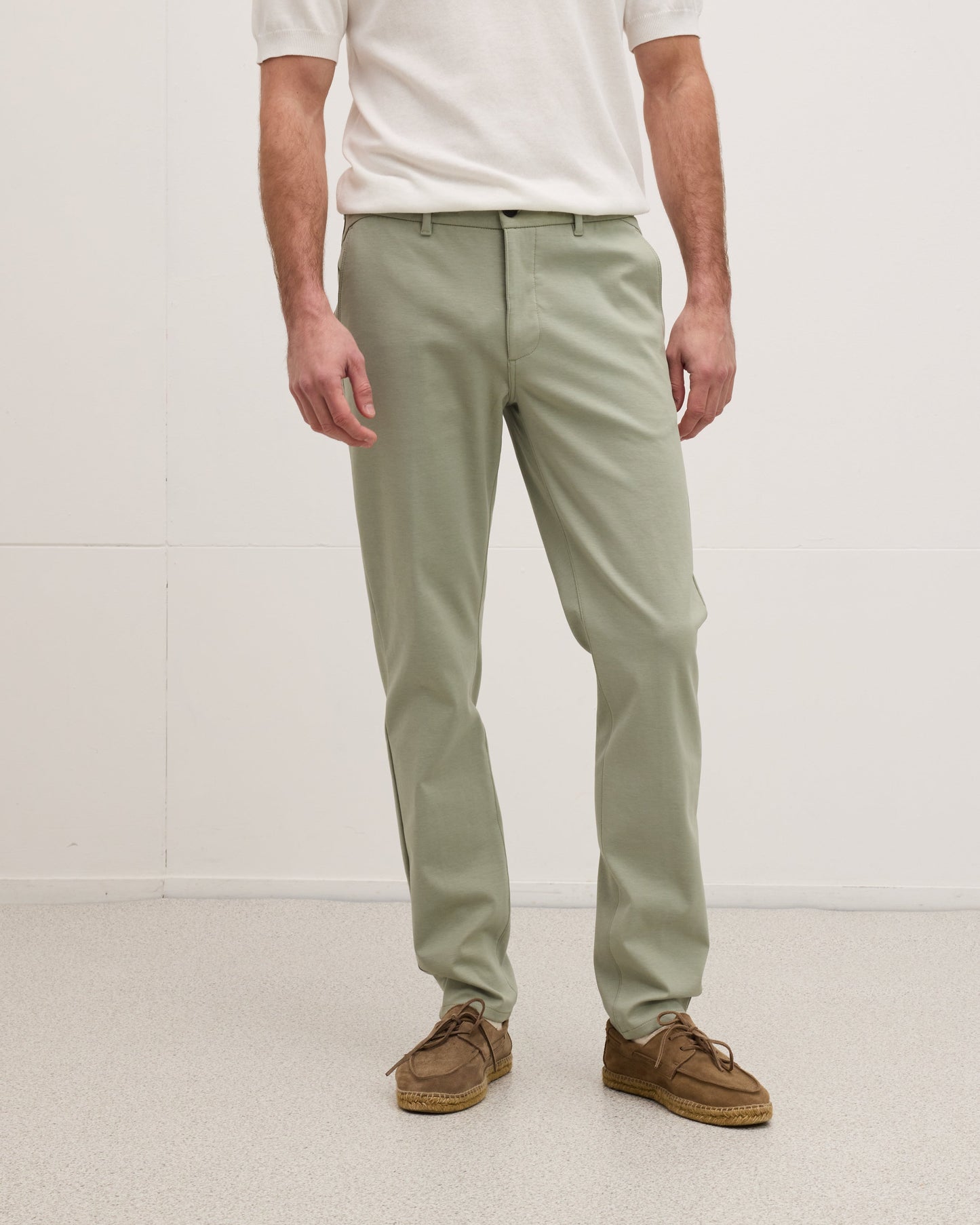 Soft Slim Fit Trousers