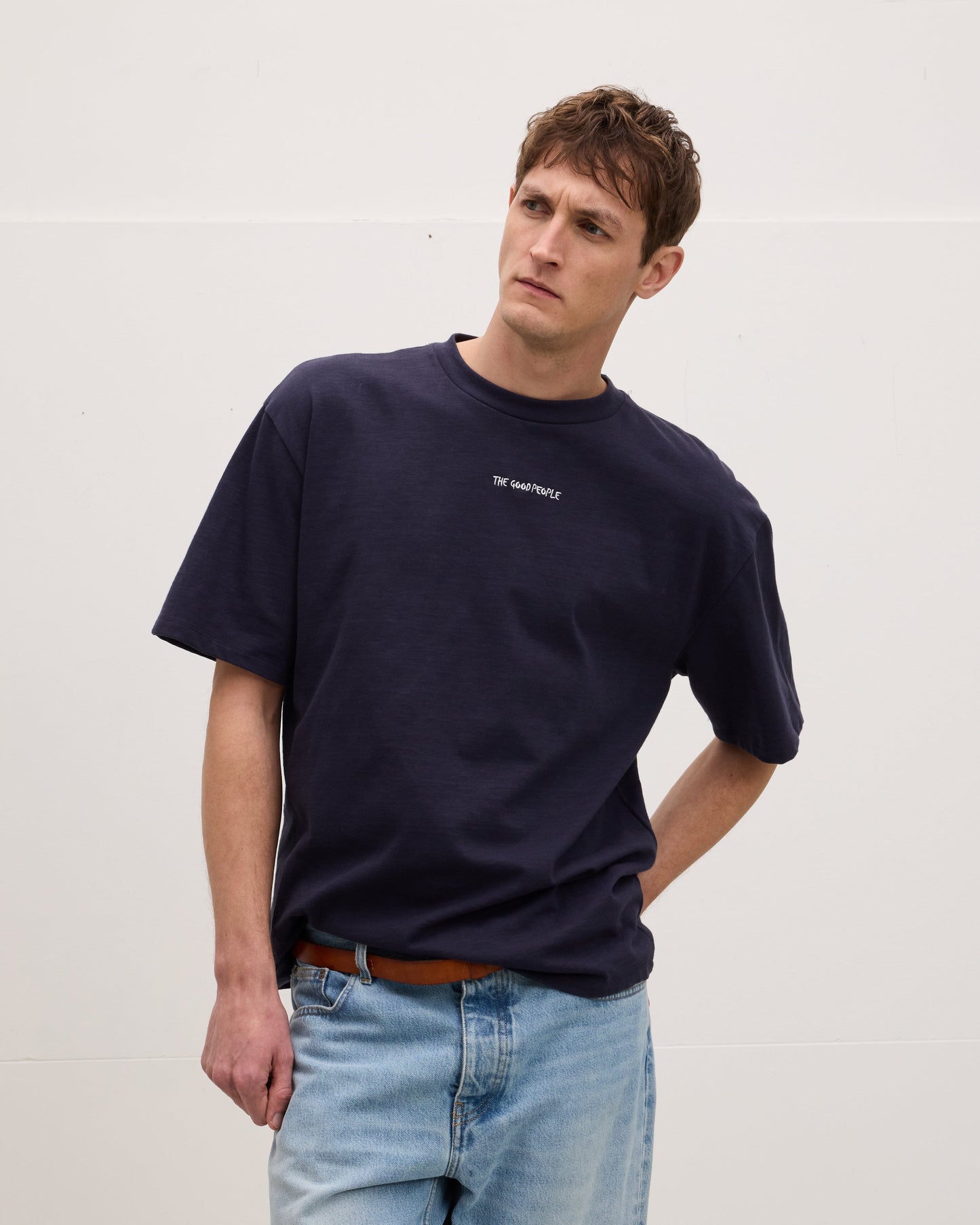 Embroidery Greek Artwork Tee