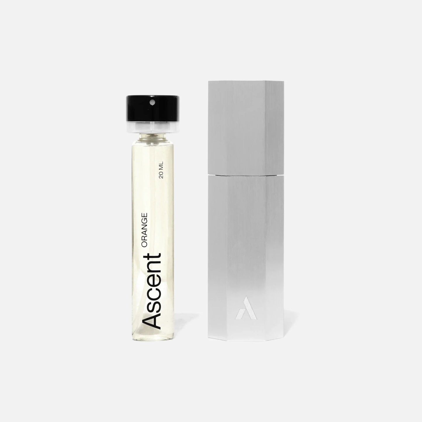 Ascent - Silver Case & Parfum Refill | Orange
