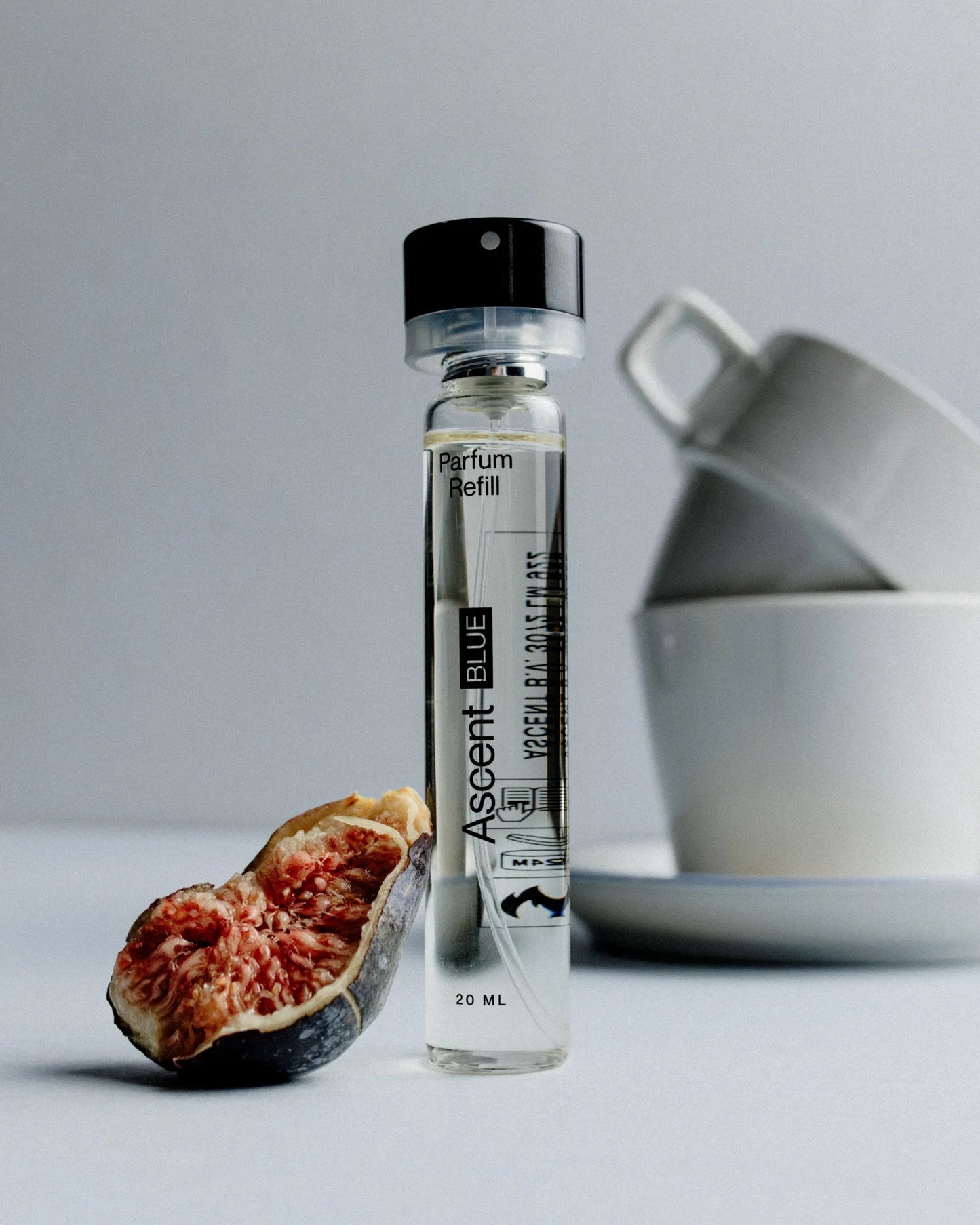 Ascent - Silver Case & Parfum Refill | Blue