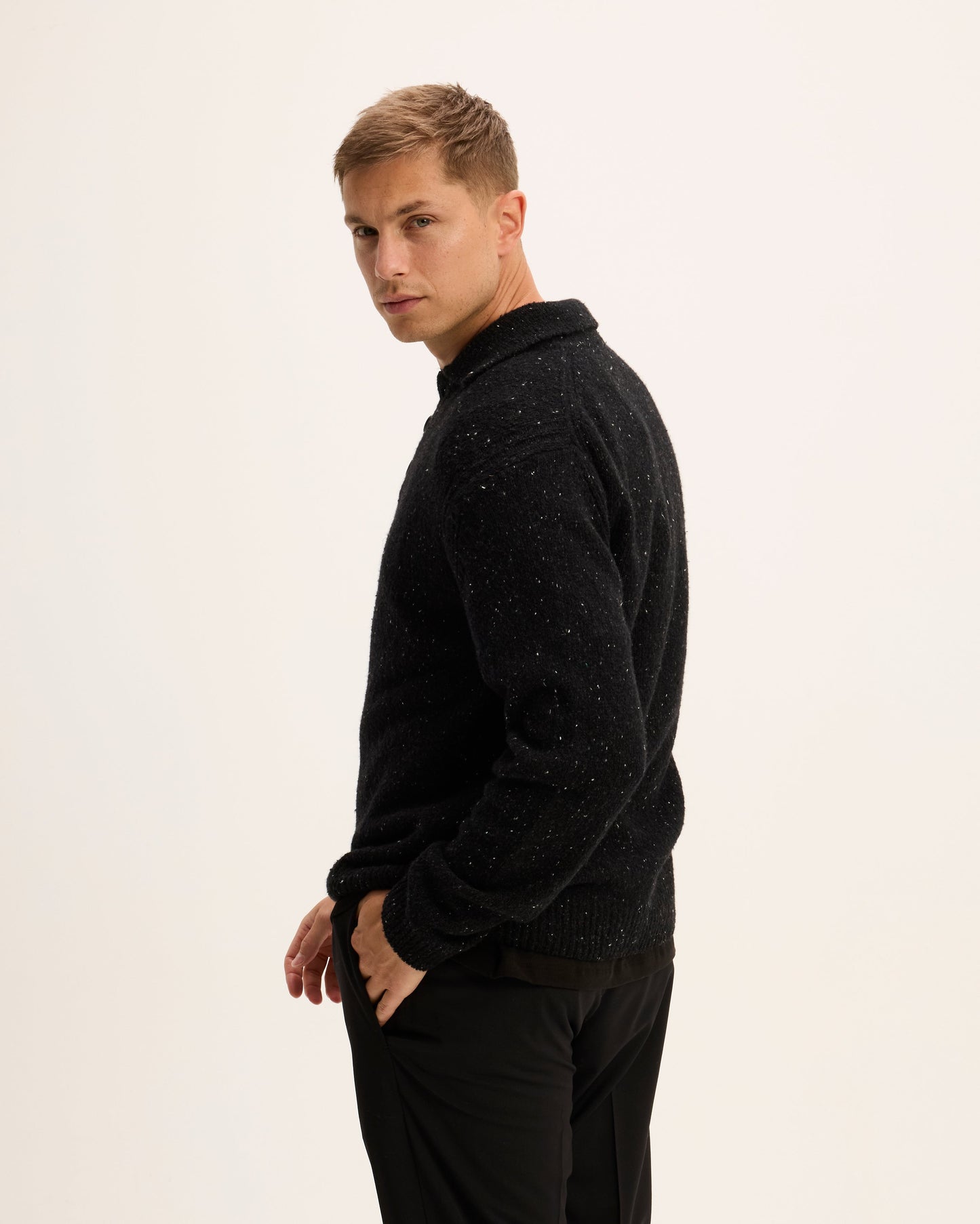 Kpolo button knit