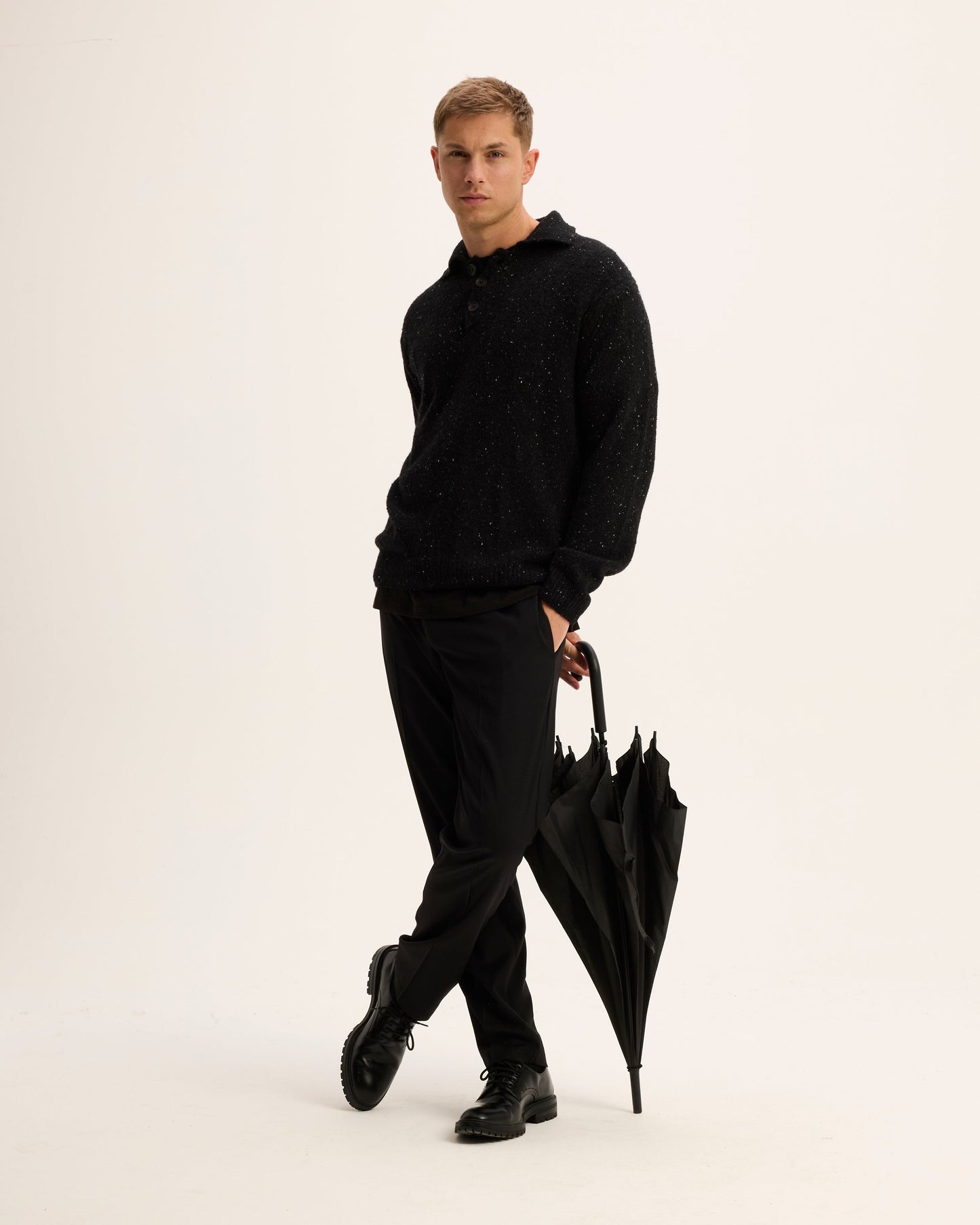 Kpolo button knit
