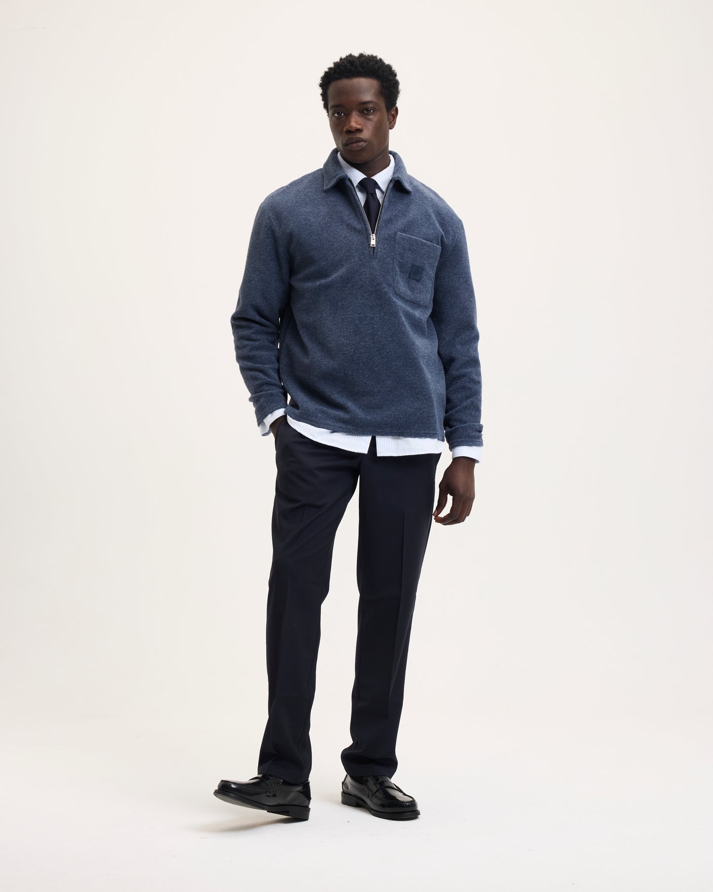 Leo Polo Collar Sweater