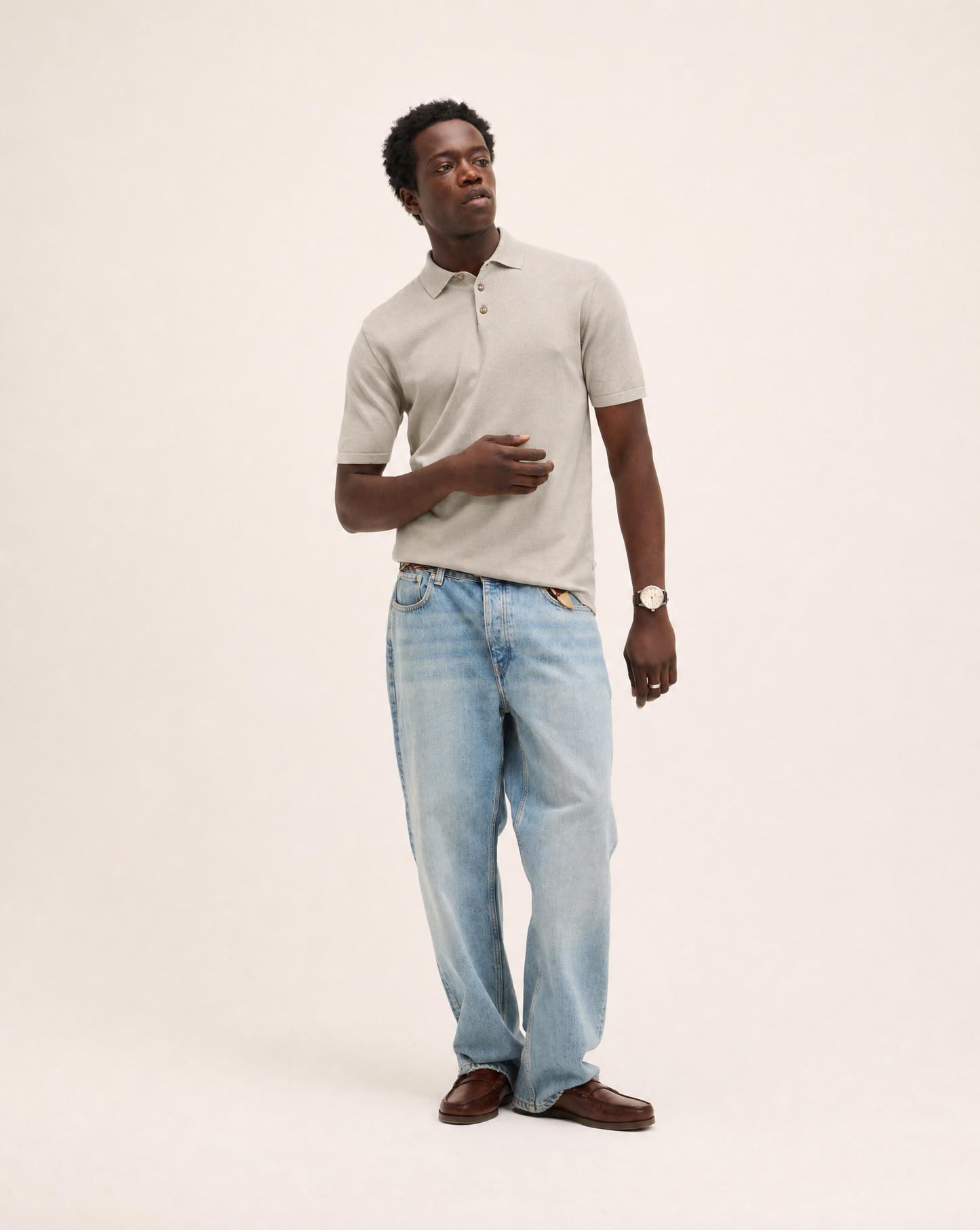 Plan Italian Knitted Polo