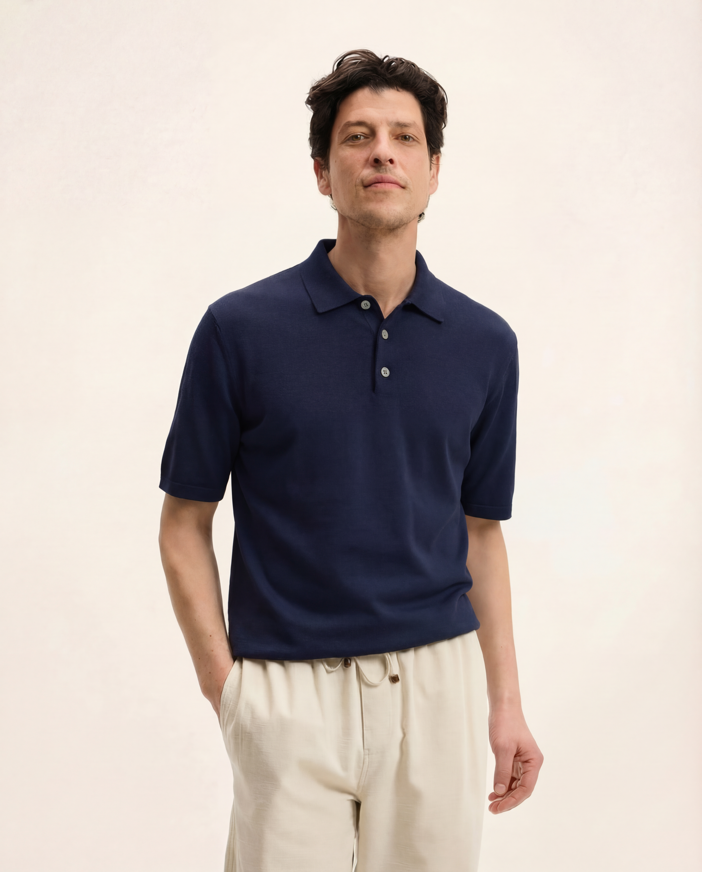 Plan Italian Knitted Polo