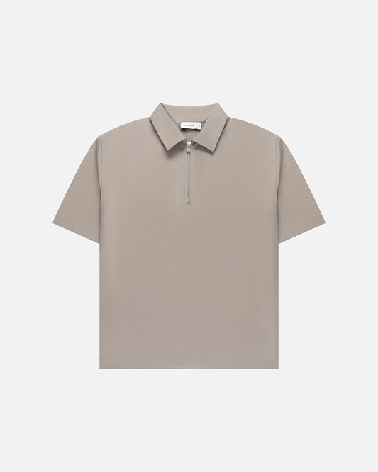 Post Zipper Polo