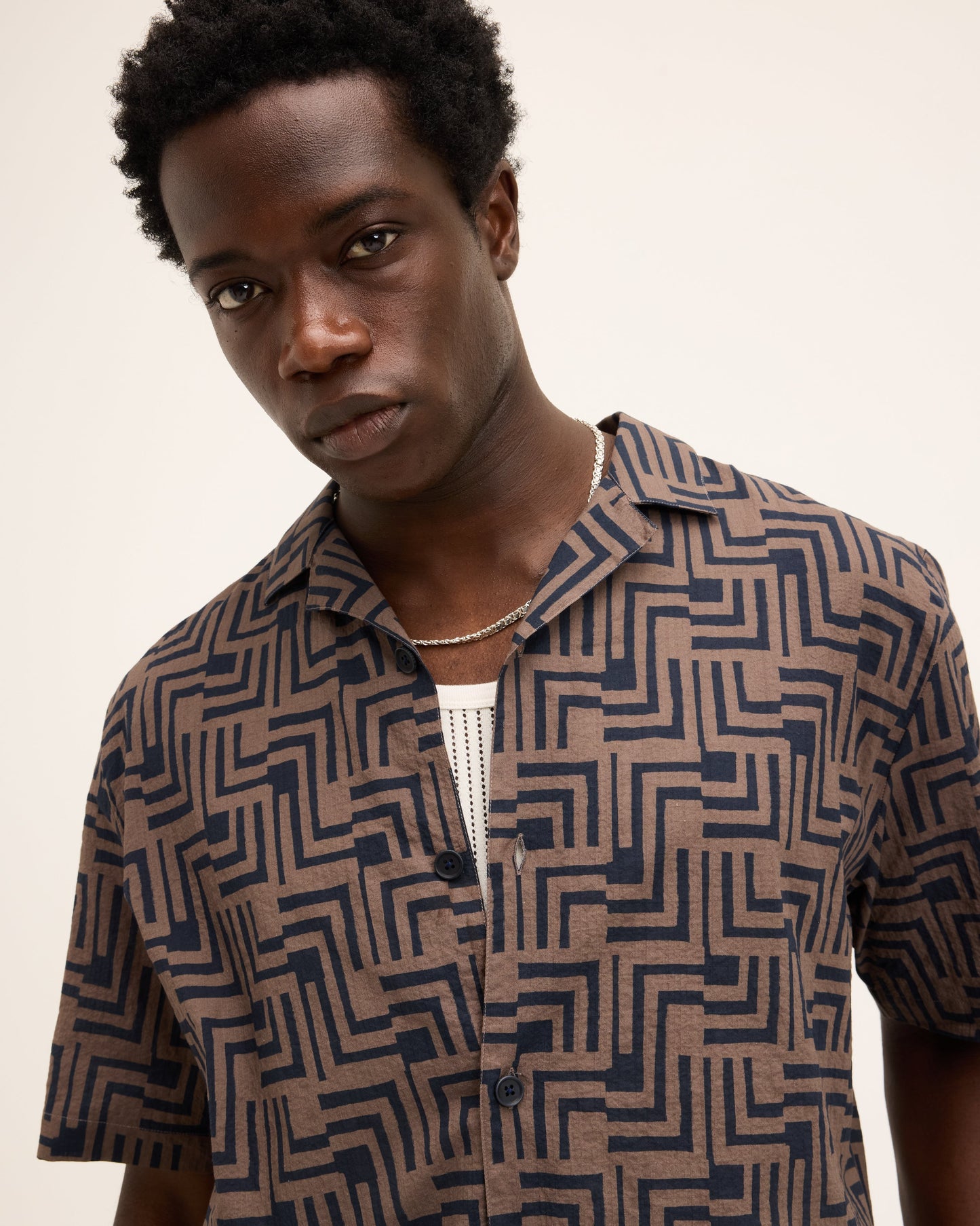 Seven Short Sleeved Loose-fit Shirt