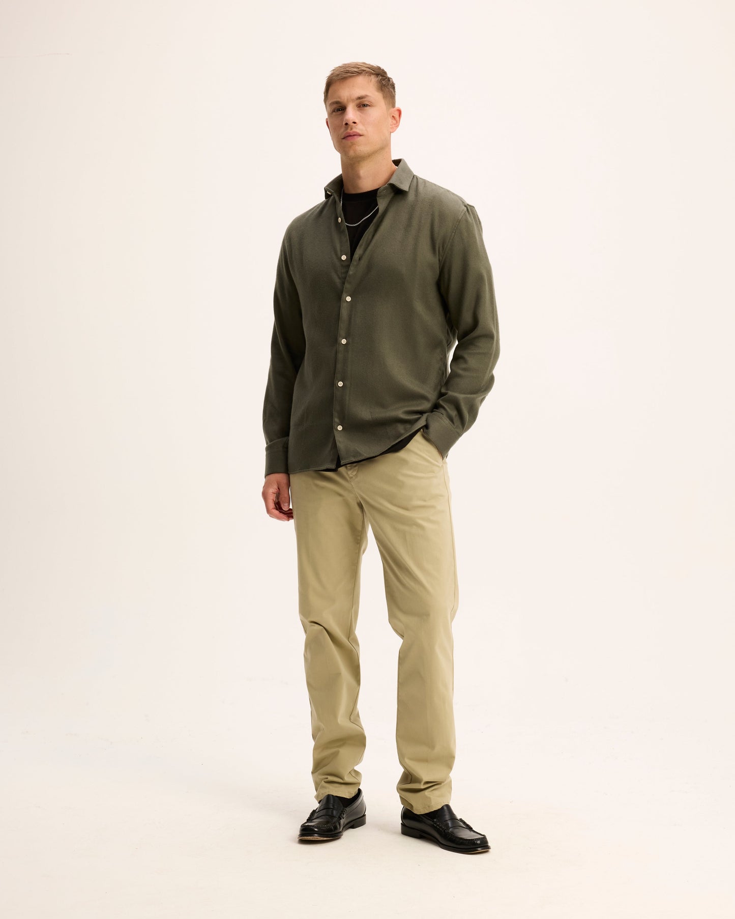 Storm Garment Dye Flannel Shirt