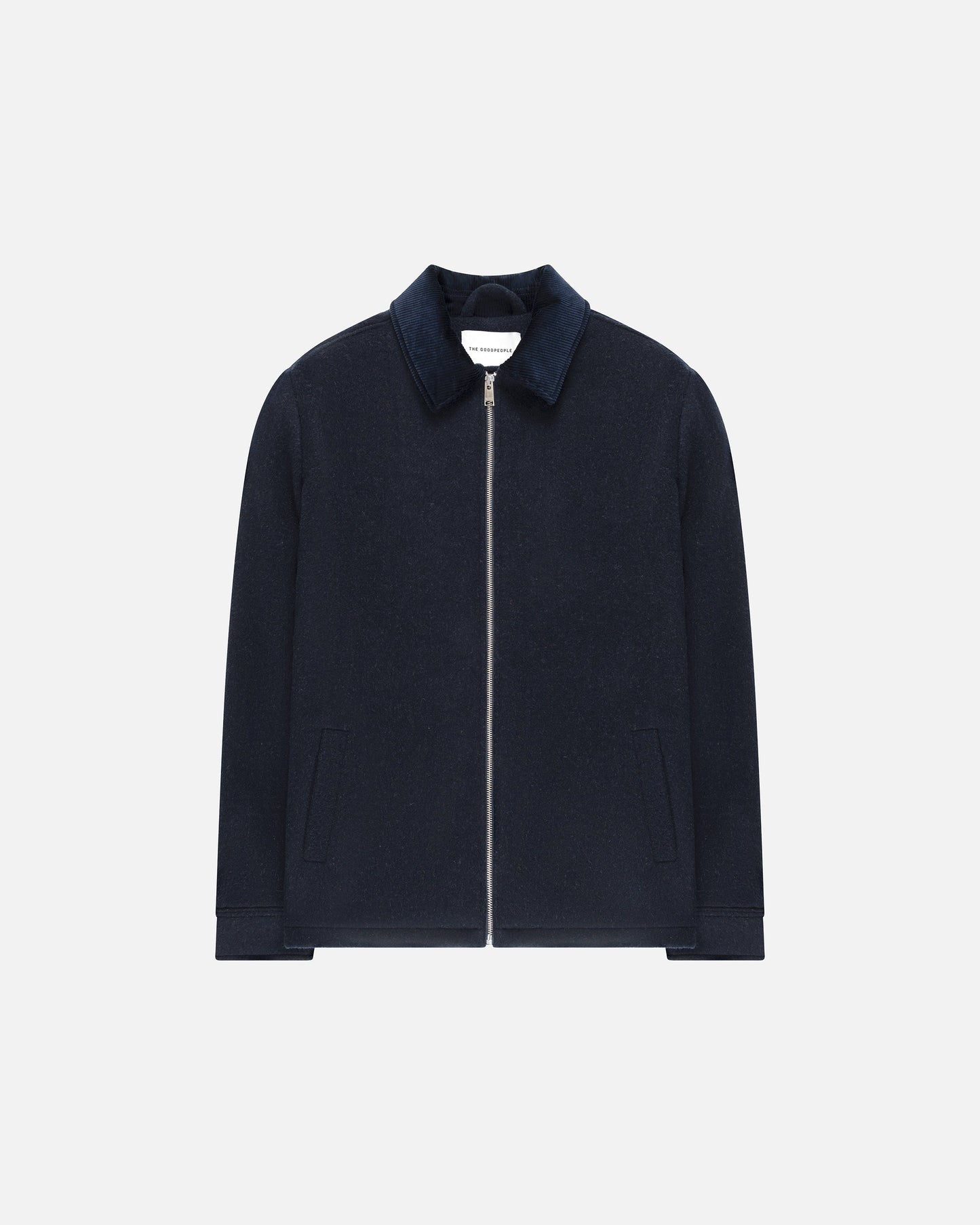 Sand Jacket with Corduroy Collar