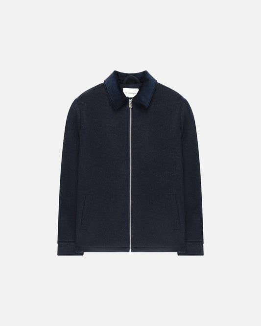 Sand Jacket with Corduroy Collar