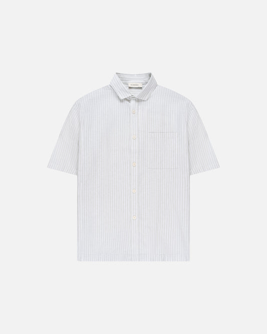 Santi Striped Linen Shirt