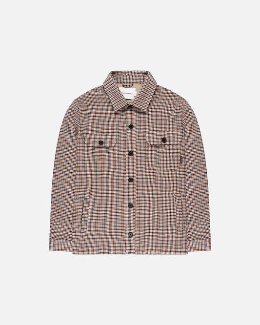 Sergio Wool Blend Check Jacket