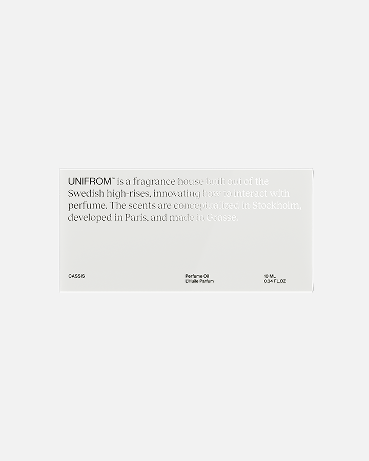 UNIFROM - Perfume Oil Cassis