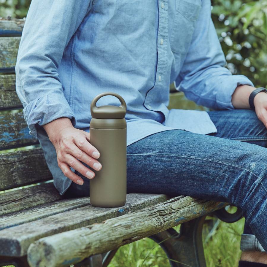 Kinto - Day Off Tumbler - 500ml - Khaki
