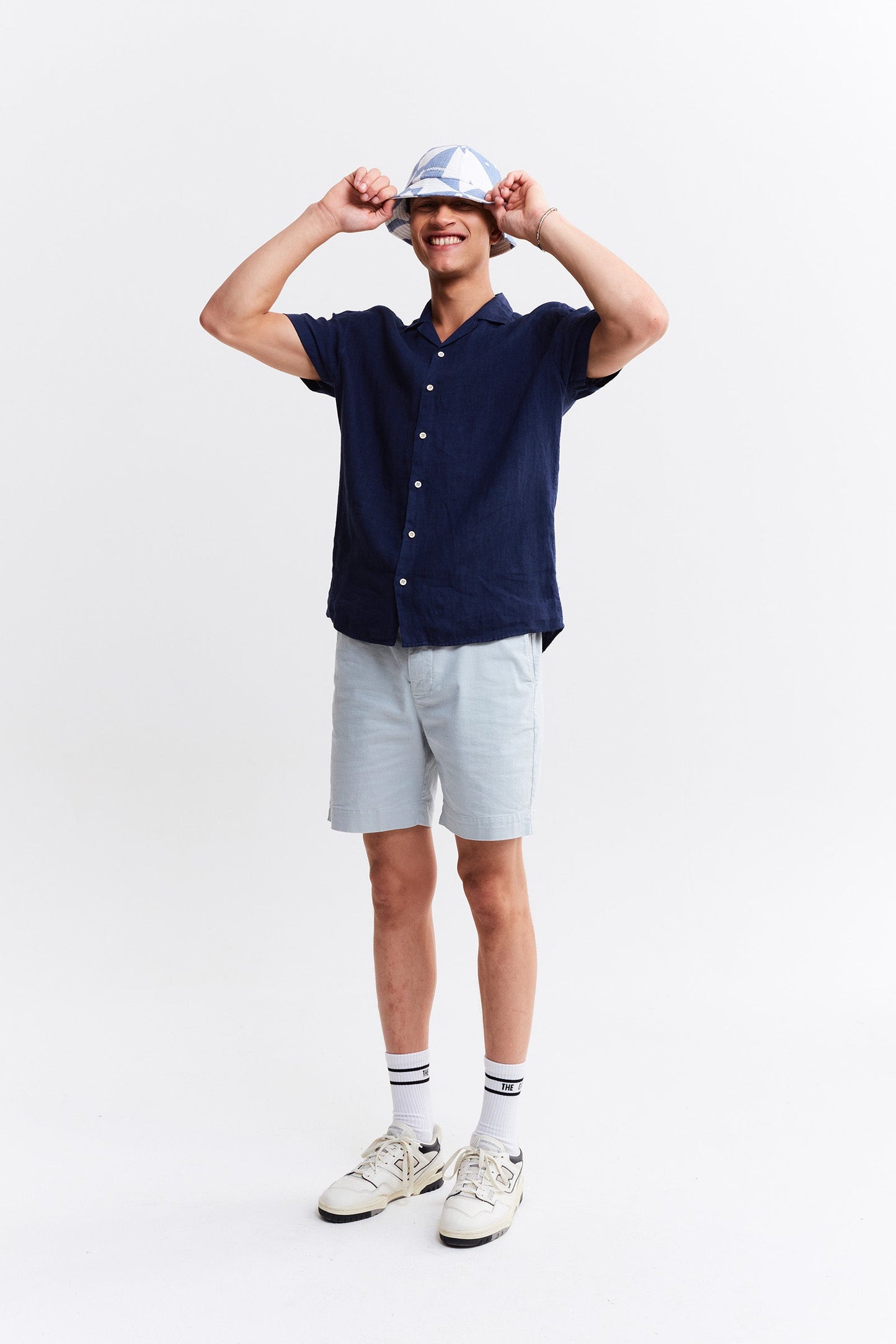 Sun Linen Short Sleeved Shirt