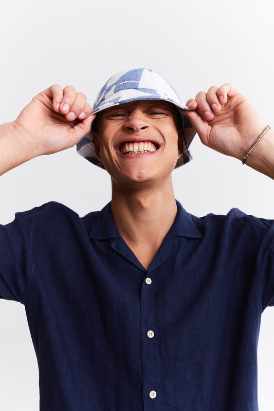 Sun Linen Short Sleeved Shirt