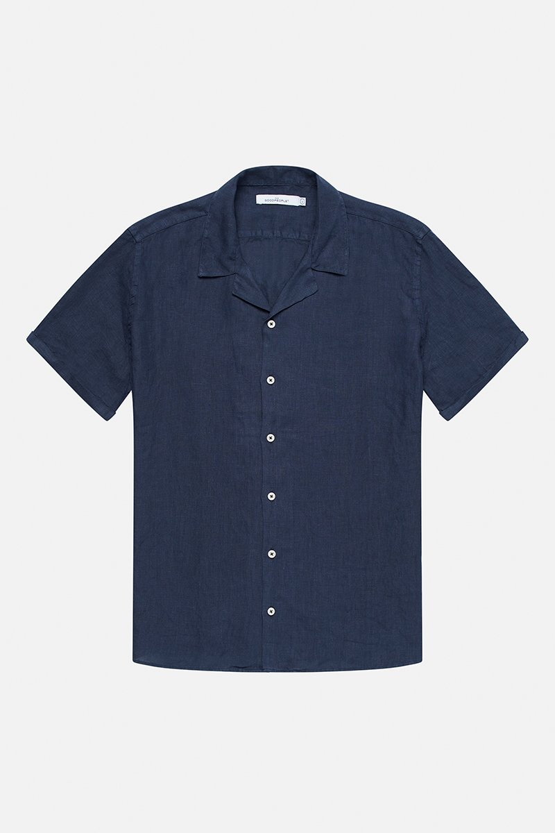 Sun Linen Short Sleeved Shirt