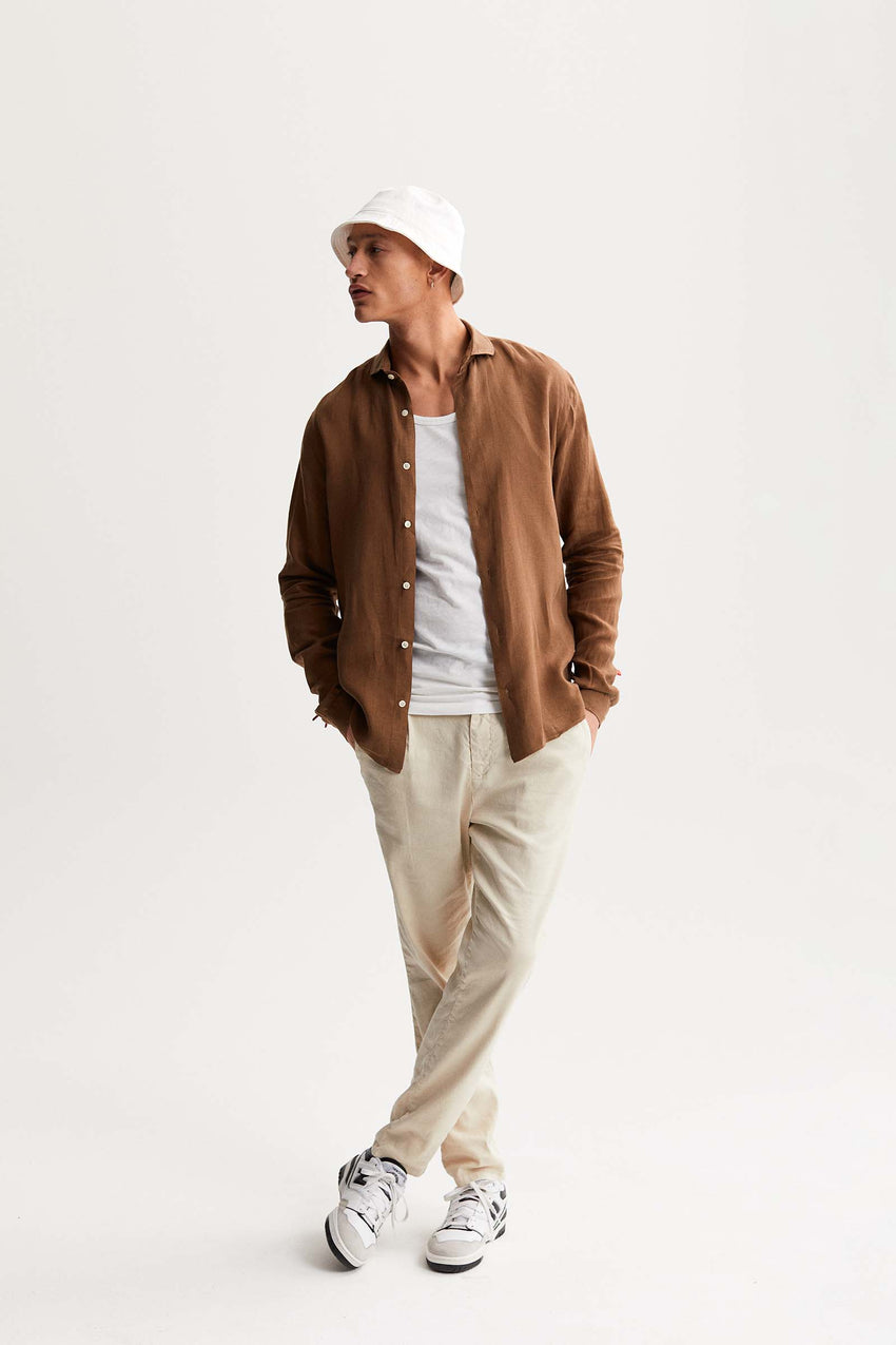 Linen Garment Dye Shirt